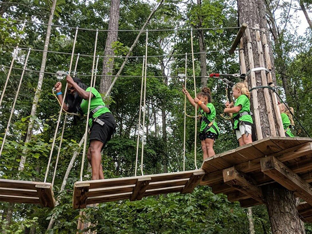 Zipline Williamsburg - Go Ape Zipline and Treetop Adventure