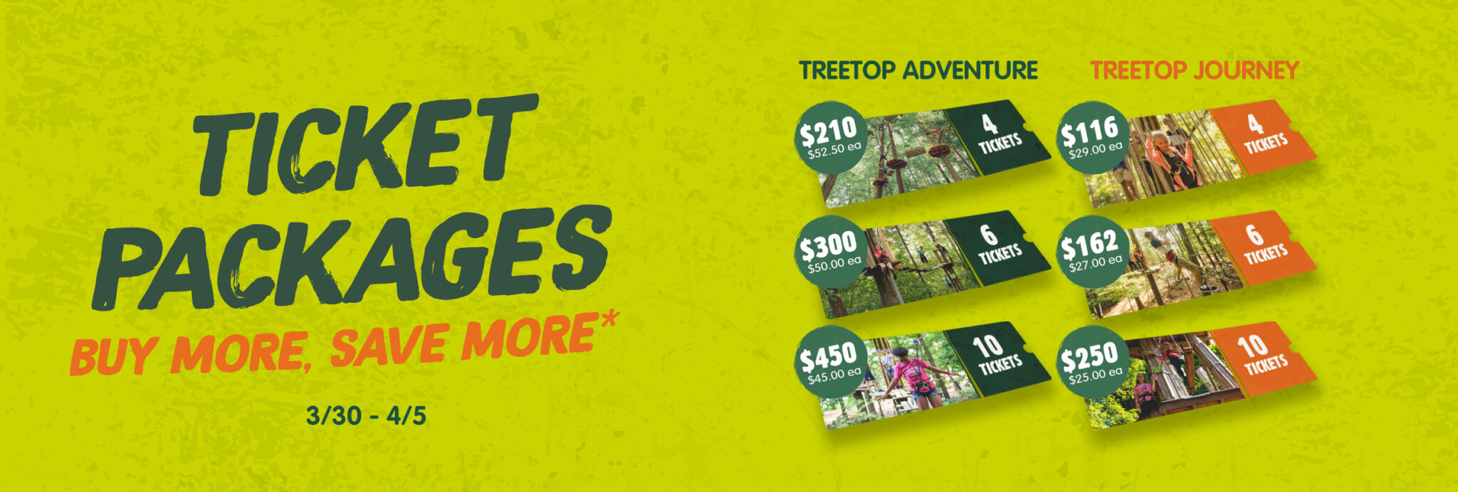 Go Ape | Zipline & Treetop Adventures | Ticket Packages